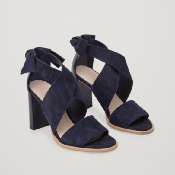 COS Shoes - COS TIE-BACK SUEDE SANDALS